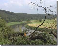 Weser kurz vor Bad Karlshafen